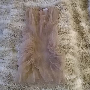 Zara pale pink top sz m (runs small!)